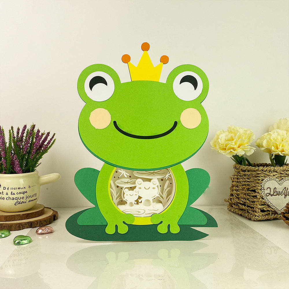 Frog Couple – 3D Frog Box File - Cricut File - VEKTOR KRAFT