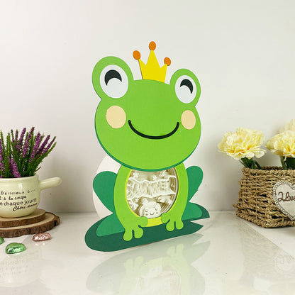Summer Frog – 3D Box SVG File for Cricut & Silhouette