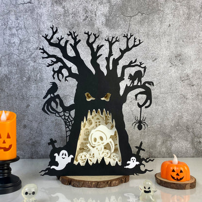 Death – 3D Box SVG File for Cricut & Silhouette