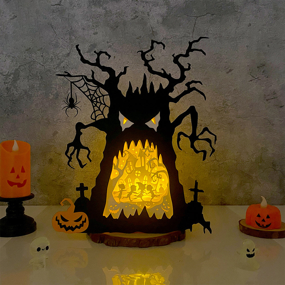 Halloween – 3D Box SVG File for Cricut & Silhouette
