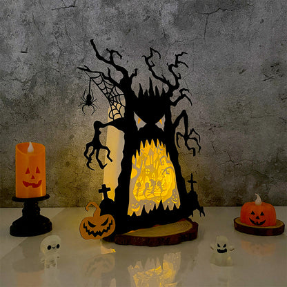 Halloween – 3D Box SVG File for Cricut & Silhouette