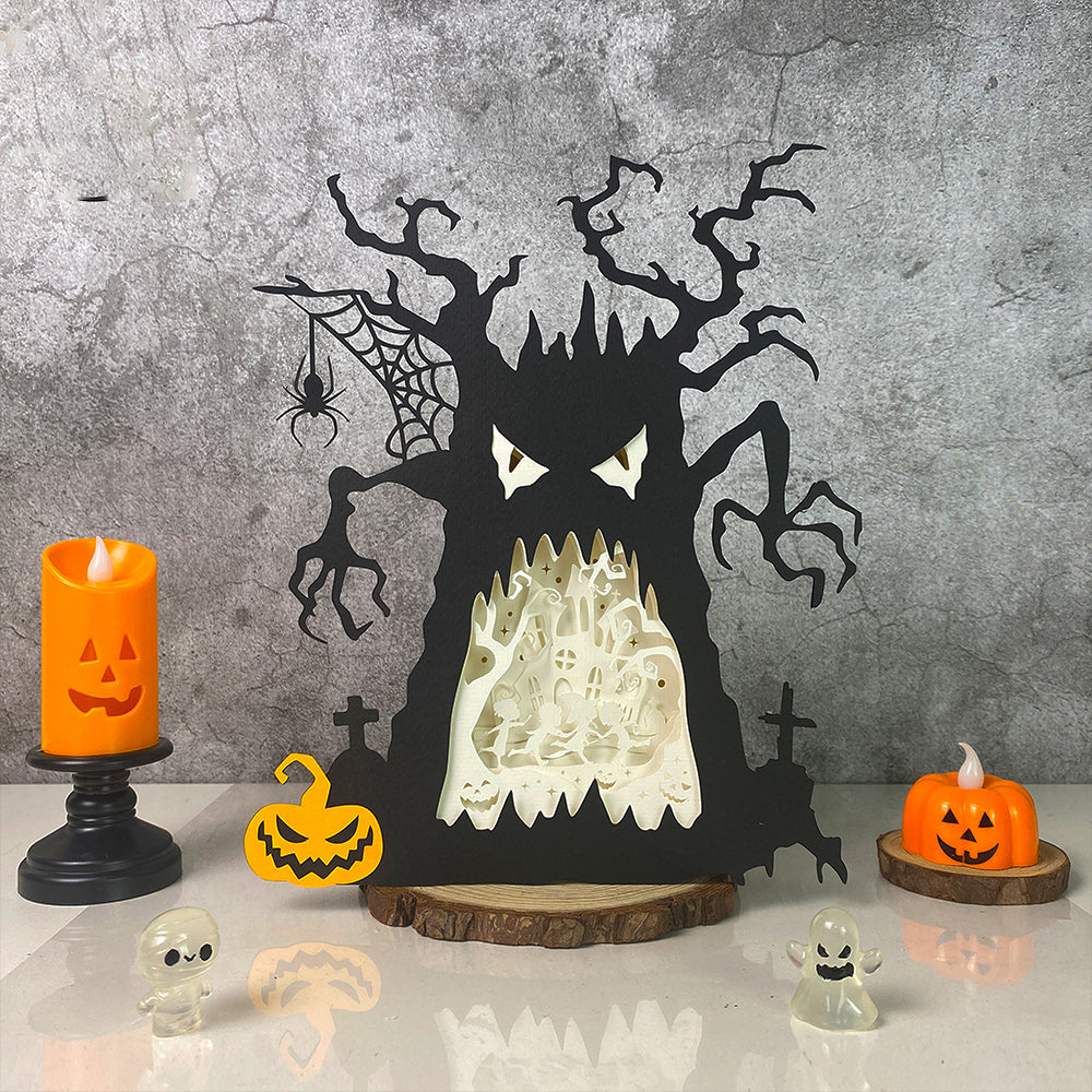 Halloween – 3D Box SVG File for Cricut & Silhouette