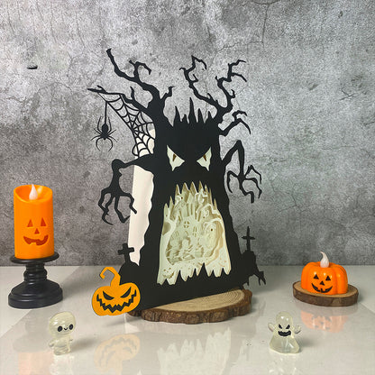 Halloween – 3D Box SVG File for Cricut & Silhouette