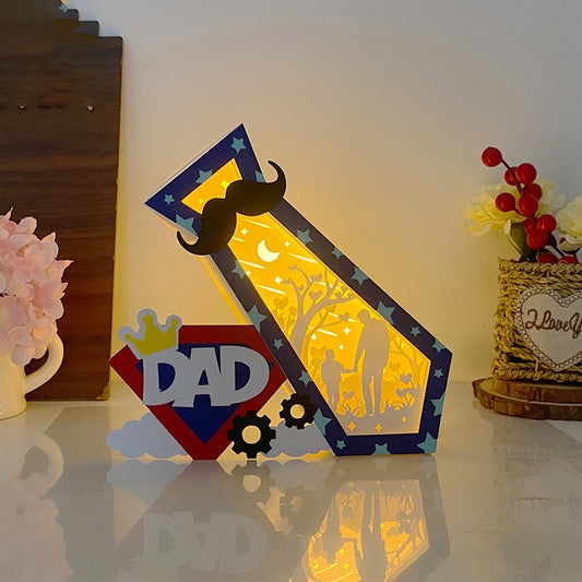 Love Dad – 3D Gift Tie Box File - Cricut File - VEKTOR KRAFT