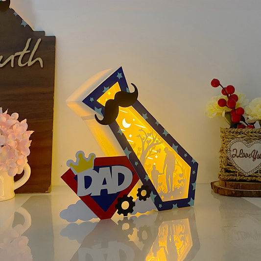 Love Dad – 3D Gift Tie Box File - Cricut File - VEKTOR KRAFT
