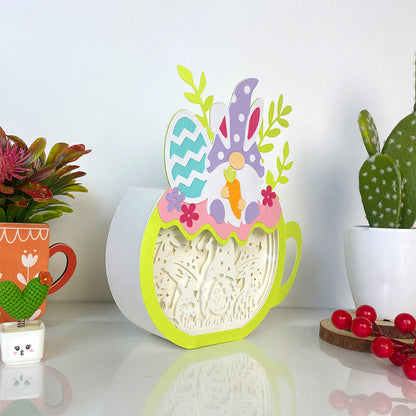 Gnome Easter – 3D Box SVG File for Cricut & Silhouette
