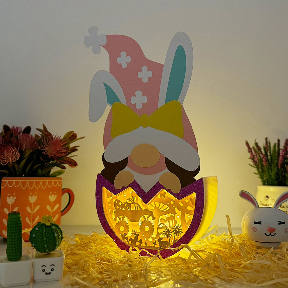 Truck Easter – 3D Box SVG File for Cricut & Silhouette