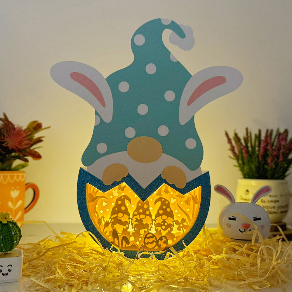 Gnome Easter – 3D Gnome Easter Box 2 File - Cricut File - VEKTOR KRAFT