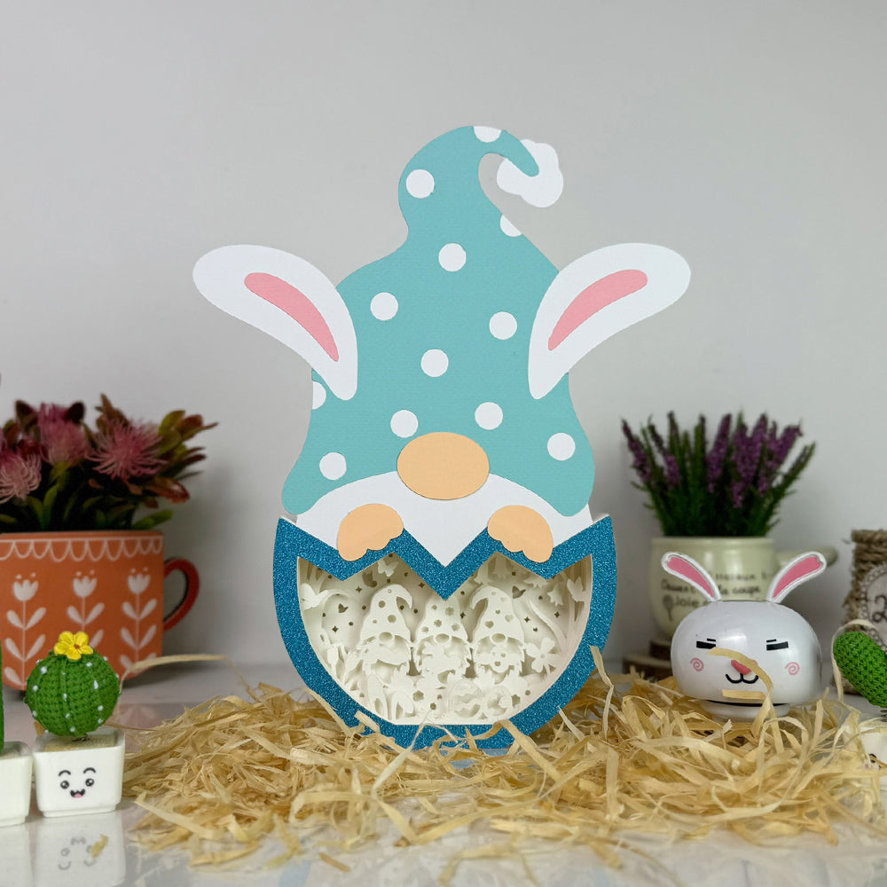 Gnome Easter – 3D Gnome Easter Box 2 File - Cricut File - VEKTOR KRAFT