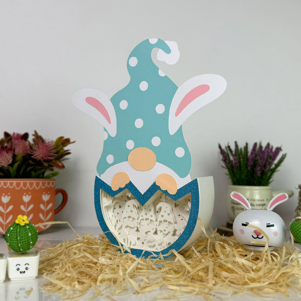 Gnome Easter – 3D Gnome Easter Box 2 File - Cricut File - VEKTOR KRAFT