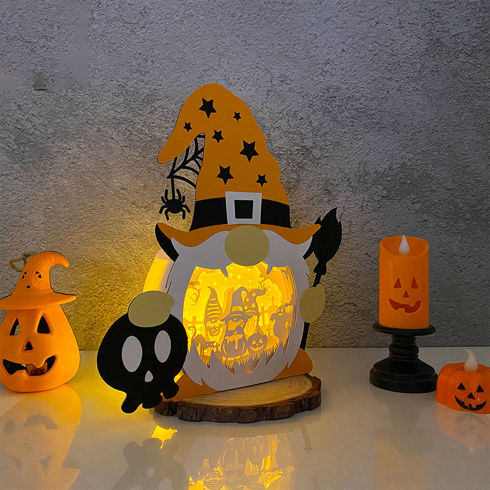 Gnome – 3D Box SVG File for Cricut & Silhouette