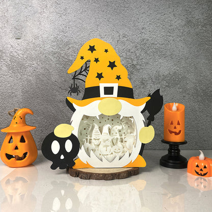 Gnome – 3D Box SVG File for Cricut & Silhouette