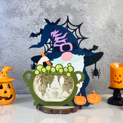 Gnome – 3D Box SVG File for Cricut & Silhouette
