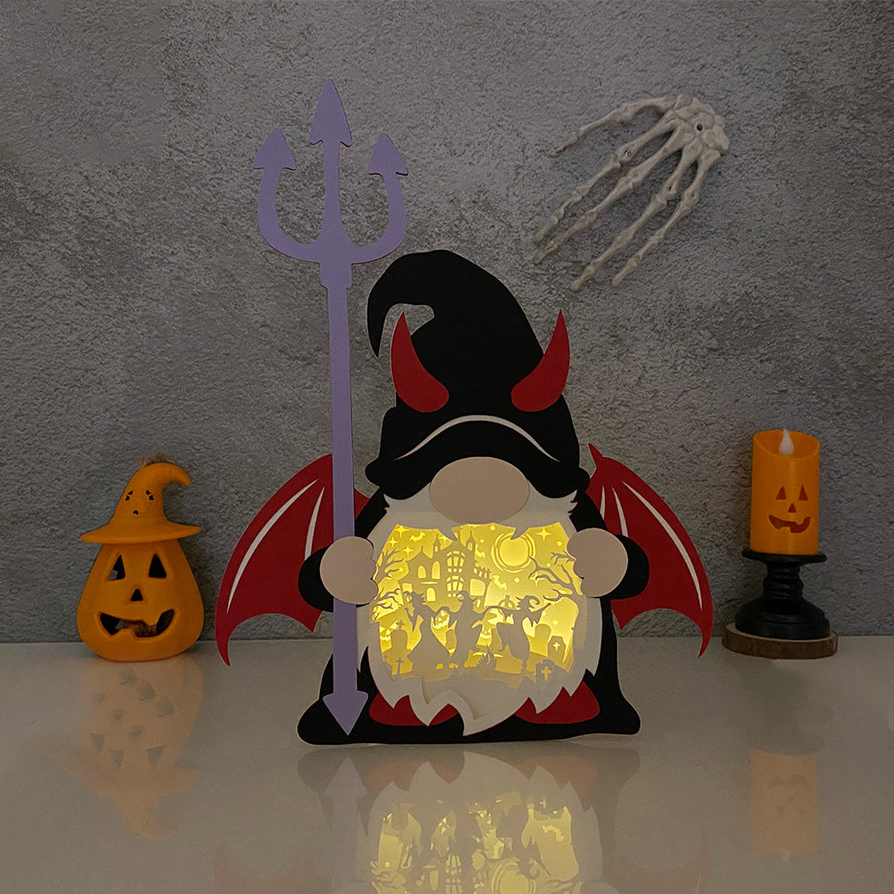 Gnome – 3D Box SVG File for Cricut & Silhouette