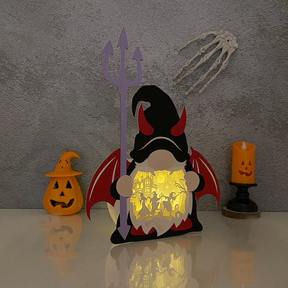 Gnome – 3D Box SVG File for Cricut & Silhouette