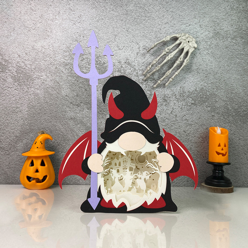 Gnome – 3D Box SVG File for Cricut & Silhouette
