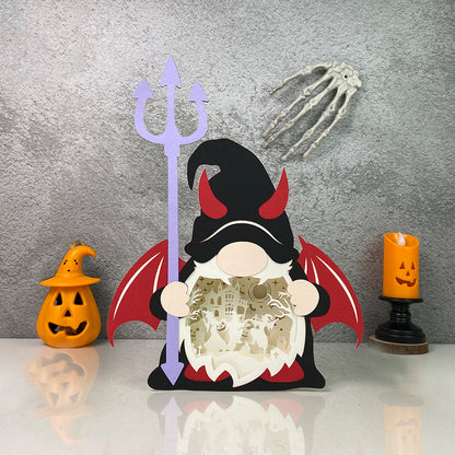 Gnome – 3D Box SVG File for Cricut & Silhouette