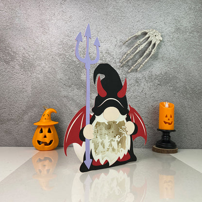 Gnome – 3D Box SVG File for Cricut & Silhouette
