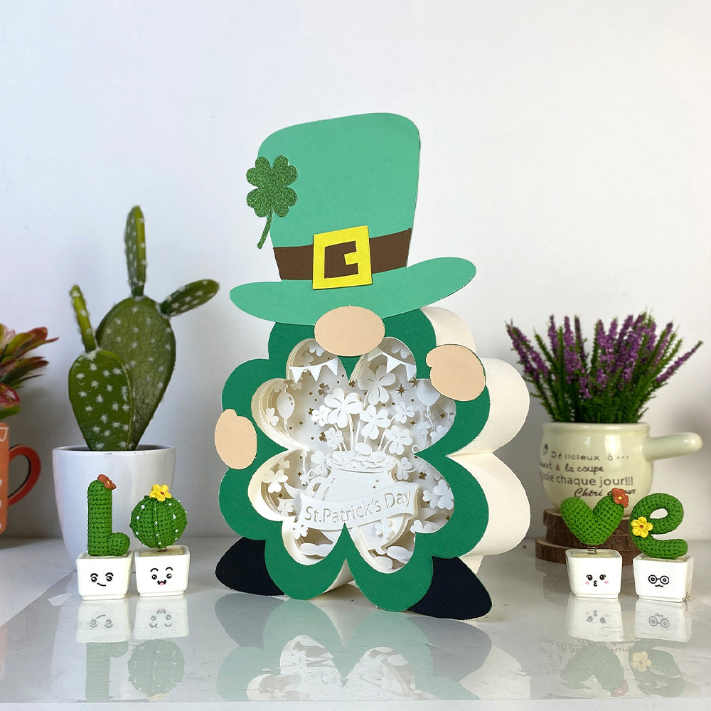 St. Patrick's Day – 3D Box SVG File for Cricut & Silhouette