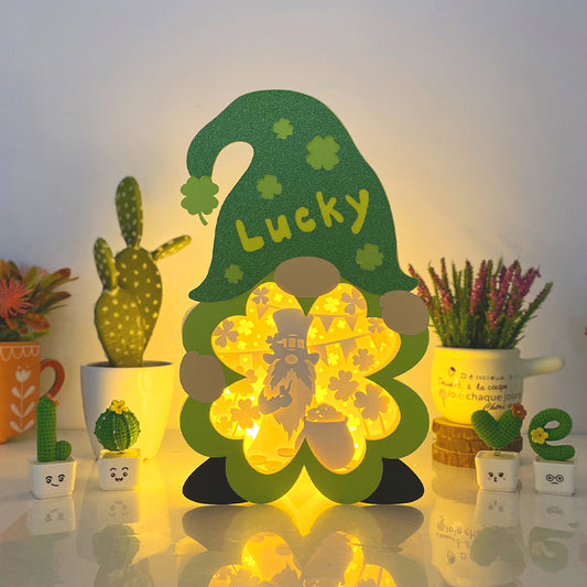 Gnome Lucky – 3D Gnome Lucky Box 2  File - Cricut File - VEKTOR KRAFT