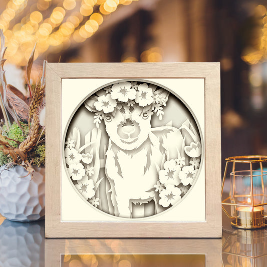 Goat – 3D Shadow Box SVG File for Cricut & Silhouette