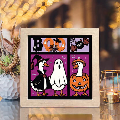 Goose Halloween – 3D Shadow Box SVG File for Cricut & Silhouette