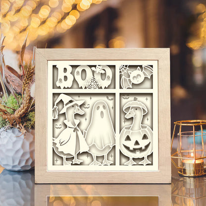 Goose Halloween – 3D Shadow Box SVG File for Cricut & Silhouette