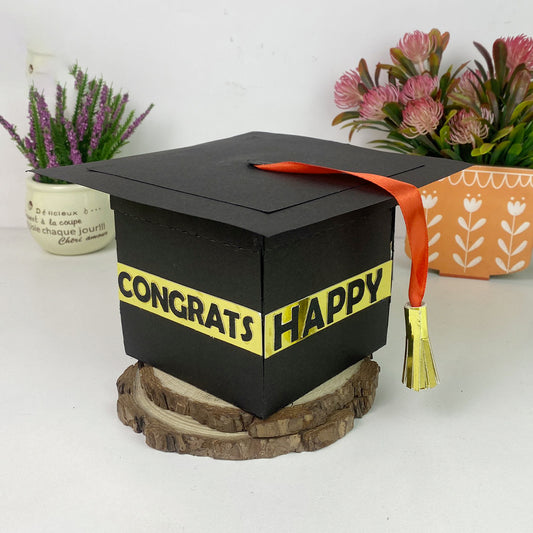 Graduation 2 – 3D Surprise Box File - Cricut File - VEKTOR KRAFT