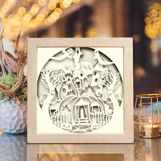 Halloween 25 – 3D Shadow Box SVG File for Cricut & Silhouette