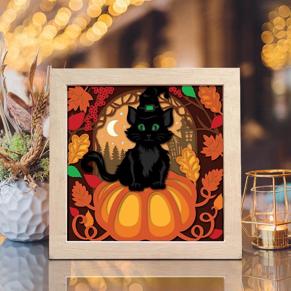 Halloween 27 – 3D Shadow Box SVG File for Cricut & Silhouette