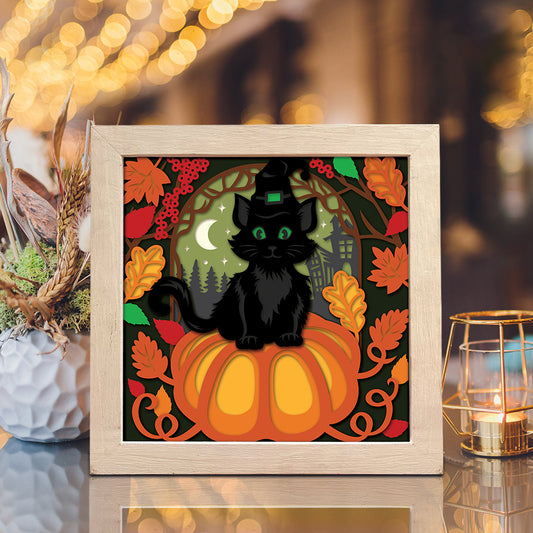 Halloween 27 – 3D Shadow Box SVG File for Cricut & Silhouette