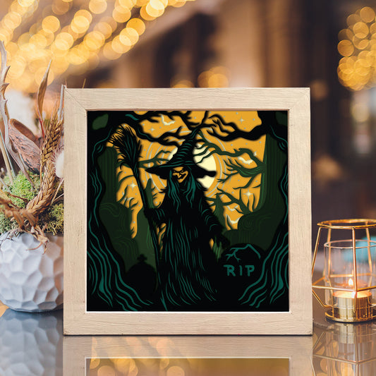 Halloween 39 – 3D Shadow Box SVG File for Cricut & Silhouette