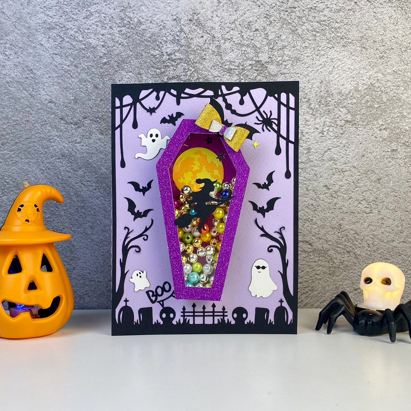 Halloween Shaker – 3D Pop-Up Card SVG File for Cricut & Silhouette