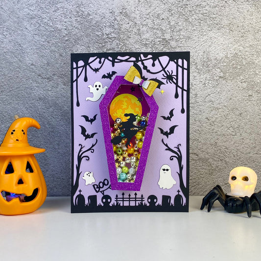 Halloween Shaker – 3D Halloween Pop-up Card File - Cricut File - VEKTOR KRAFT