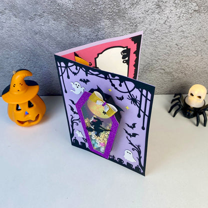 Halloween Shaker – 3D Pop-Up Card SVG File for Cricut & Silhouette