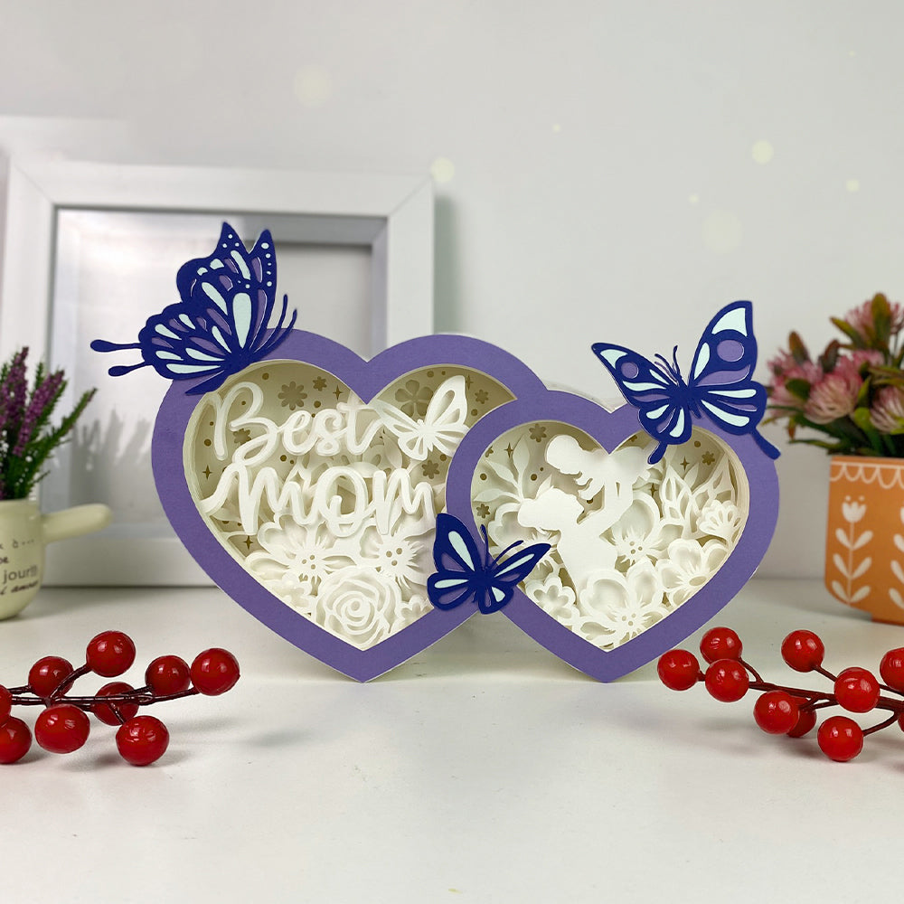 Best Mom – 3D Box SVG File for Cricut & Silhouette