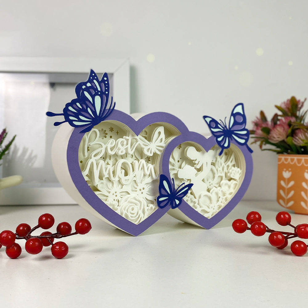 Best Mom – 3D Box SVG File for Cricut & Silhouette