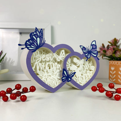 Best Mom – 3D Box SVG File for Cricut & Silhouette