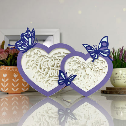 Love 3 – 3D Box SVG File for Cricut & Silhouette