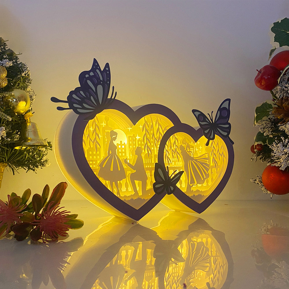 Love – 3D Box SVG File for Cricut & Silhouette