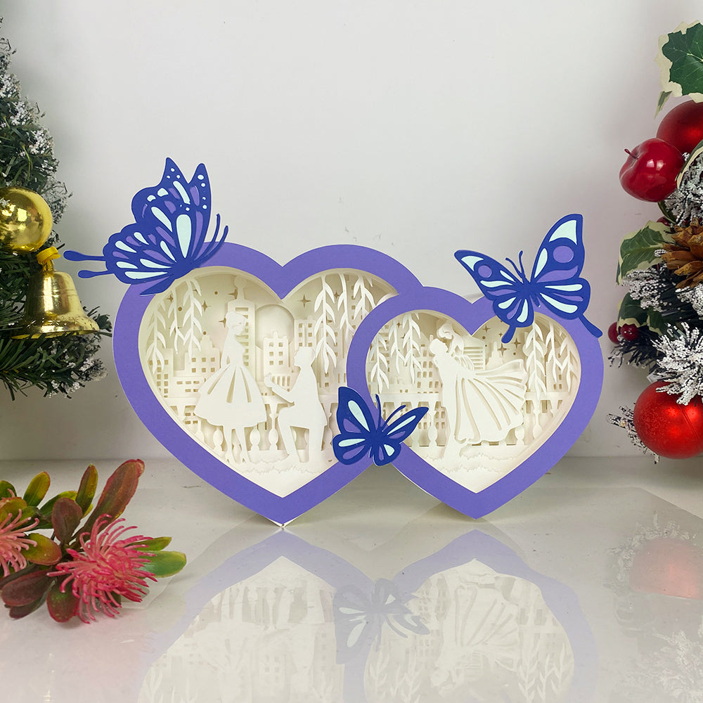 Love – 3D Box SVG File for Cricut & Silhouette