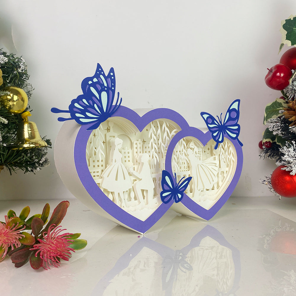 Love – 3D Box SVG File for Cricut & Silhouette