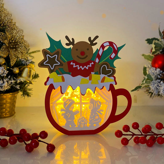Christmas – 3D Box SVG File for Cricut & Silhouette
