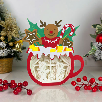 Christmas – 3D Box SVG File for Cricut & Silhouette