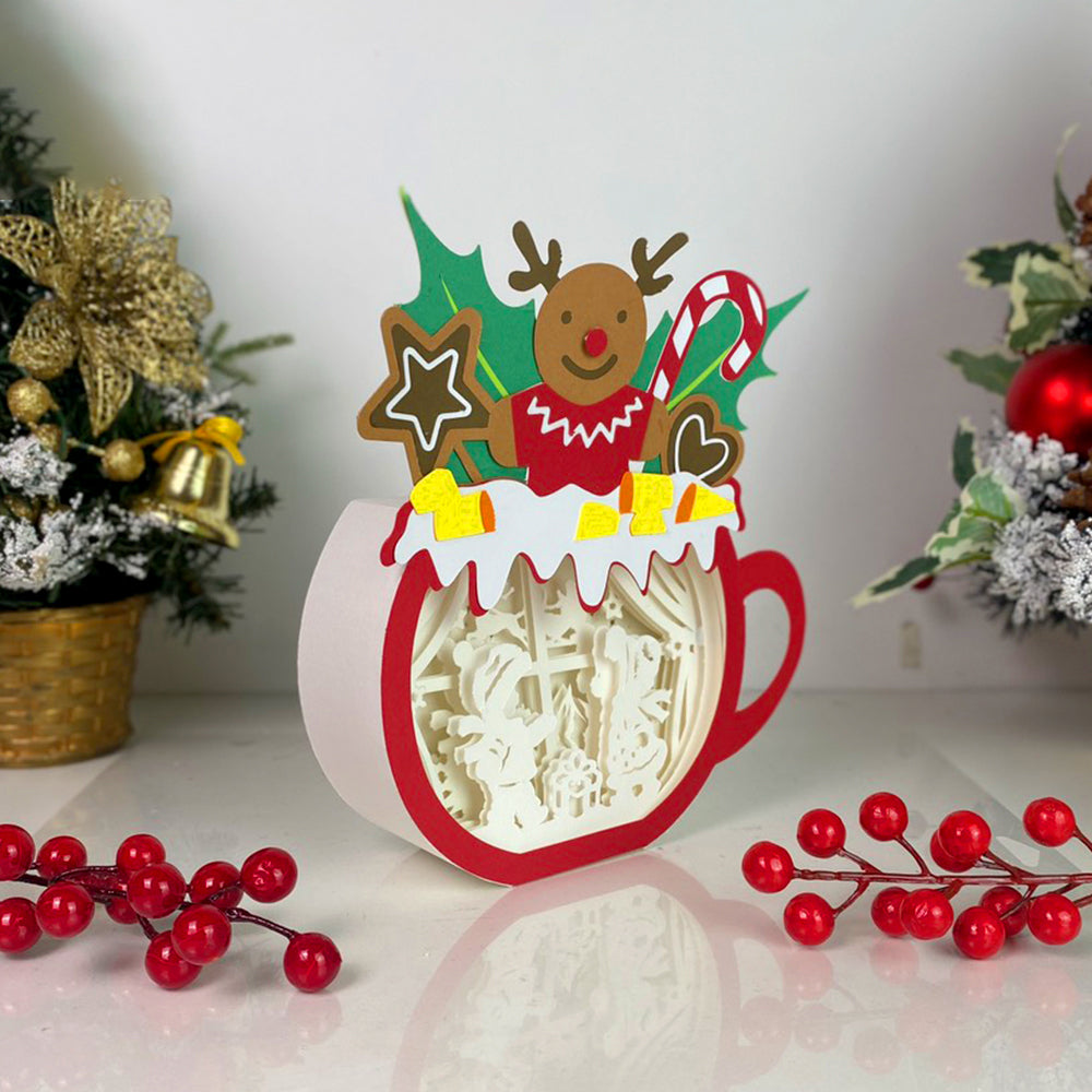 Christmas – 3D Box SVG File for Cricut & Silhouette