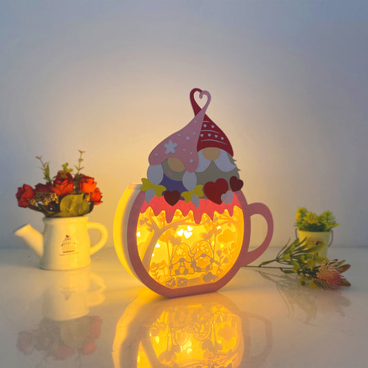 Gnome Love – 3D Hot Cocoa Gnome Love Box File - Cricut File - VEKTOR KRAFT
