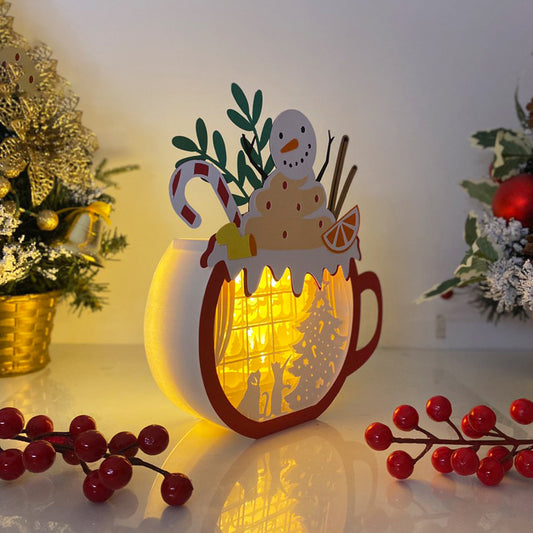 Christmas – 3D Box SVG File for Cricut & Silhouette