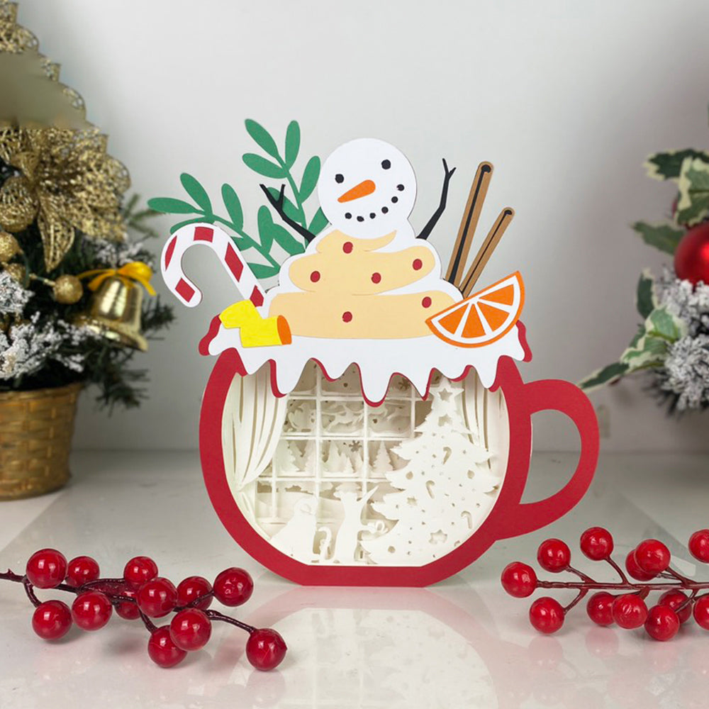 Christmas – 3D Box SVG File for Cricut & Silhouette