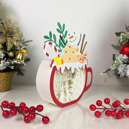 Christmas – 3D Box SVG File for Cricut & Silhouette
