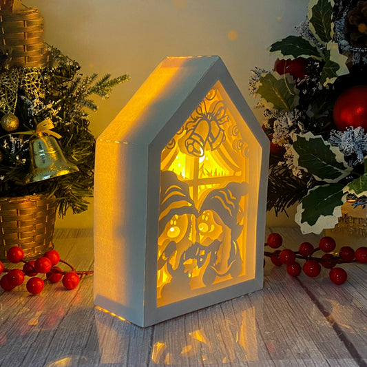 Gnome – 3D Box SVG File for Cricut & Silhouette